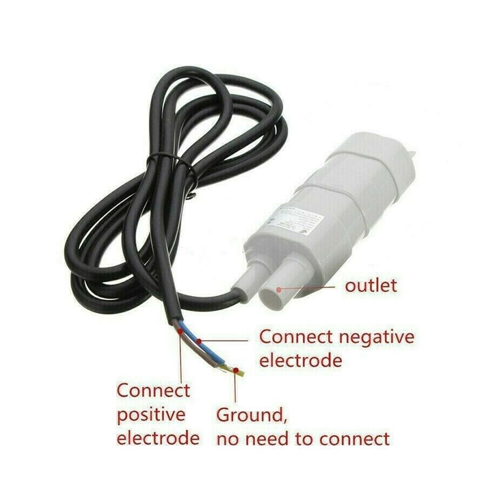 12V 15W Submersible Pump Micro Hvdc Pump High Lift Pump Rv Accessories For Rv Solar Fountain Aquarium Fish Tank ,Easy to Use
