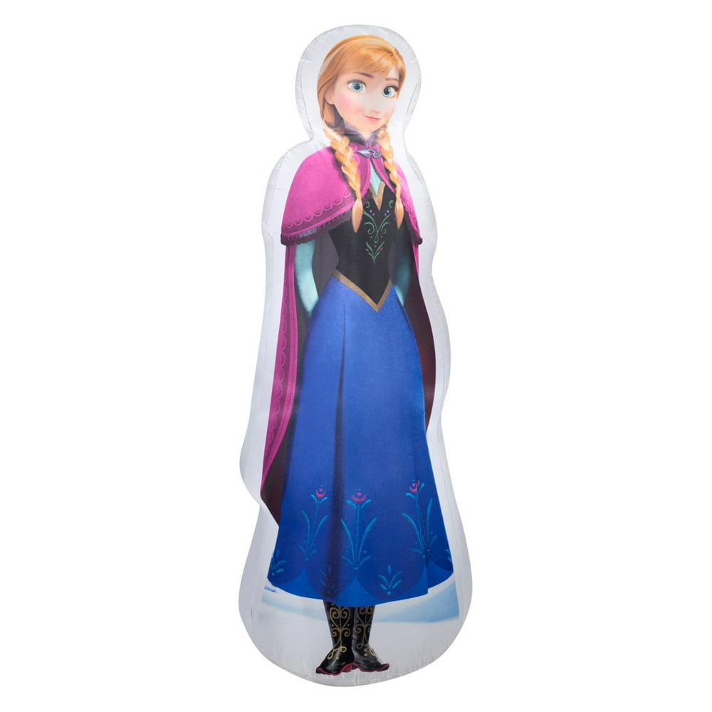 Airblown Inflatables Photorealistic Frozen Anna Inflatable Walmart