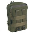 thumbnail image 2 of Tasmanian Tiger Tac Pouch 5, Tactical MOLLE System Loops with YKK Zippers and Waterproof Rain Cover, Olive, 2 of 3