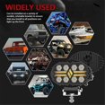 thumbnail image 1 of Oval 5.5 Inch Car LED Work Lights Day Running Lights for Truck ATV, 1 of 5