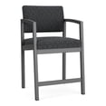 thumbnail image 1 of Pemberly Row Reception Waiting Room Hip Chair - Charcoal Steel / Dark Gray, 1 of 5