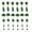 Green, variant on WEUVEB 100Pcs Plastic Model Trees for Miniature Layouts and Decorative Grass Model Scenery