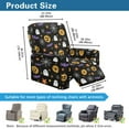 thumbnail image 3 of Renewold Pumpkin Ghost Bat Star Recliner Seat Cover Washable Lazy Boy Recliner Chair Slipcover 4 Pieces Stretch Reclining Couch Cover for 1 Cushion Reclining Sofa Home Halloween Decor, 3 of 8