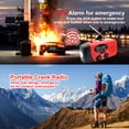thumbnail image 5 of Emergency Hand Crank Radio, 2000mAh/7400mWh NOAA Weather Radio Battery Operated, Solar Radio Flashlight Cell Phone Charger, LED Reading Lamp, SOS Alarm for Home, Outdoor Emergencies, 5 of 6