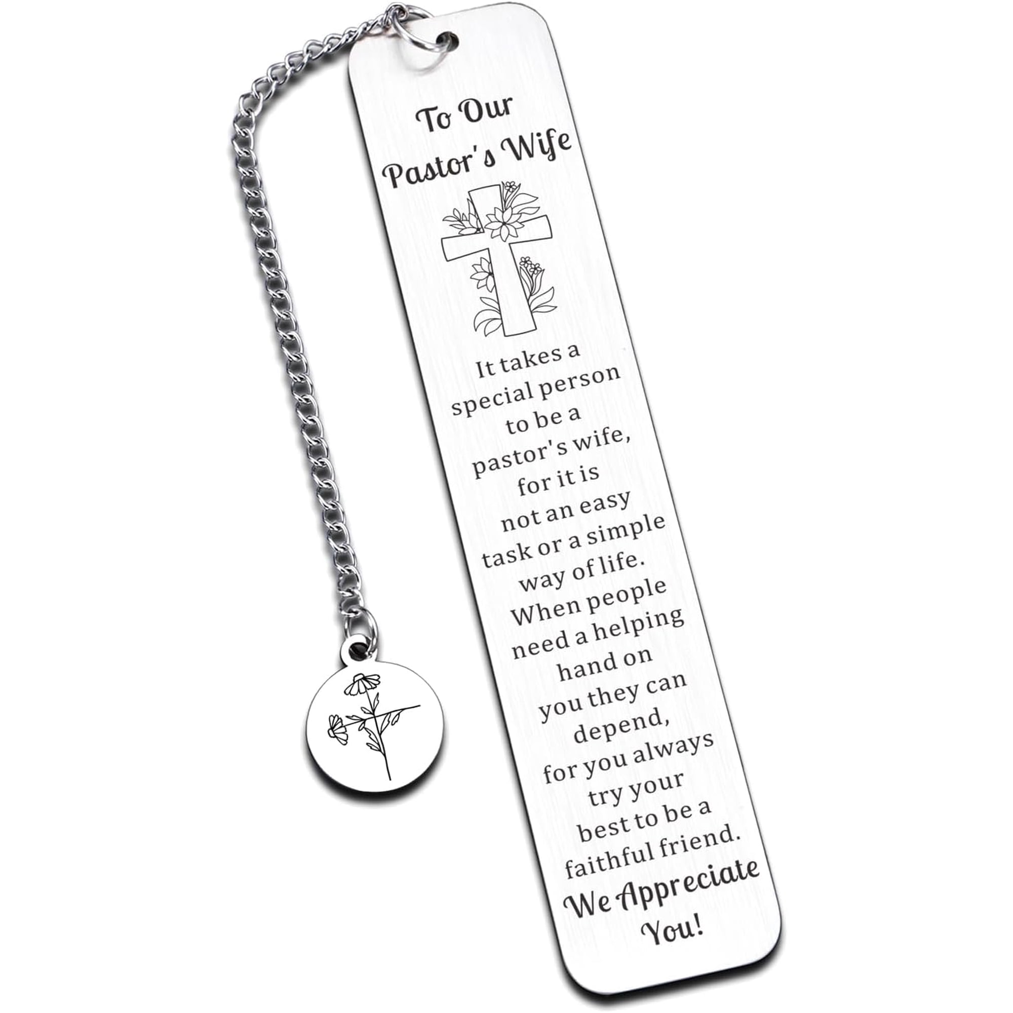 Pastor Wife Appreciation Gifts, Appreciation Gifts for Pastor Wife, Wedding Registry Ideas for Pastor, Pastor Anniversary Giift, Thank You Gift for Pastor Wife, Wedding Gift for Pastor Wife Bookmark