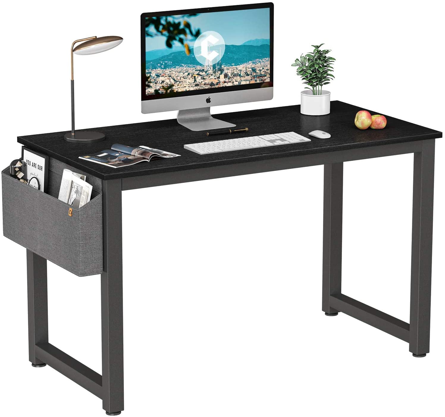 Cubicubi Computer Desk 47" Sturdy Office Desk with Extra Strong Legs