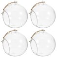 thumbnail image 4 of Shisuyan 5pcs Hanging Glass Bauble LED Tea Light Holder DIY Sphere Ball Terrarium, 4 of 9