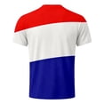 thumbnail image 6 of Soccer Cup 2026 Graphic Tee for Men, Crew Neck Short Sleeve National Team Jersey Shirt - Lightweight Summer Fan Top with Country Flag Print for Match Day & Casual Wear Blue XXXL, 6 of 6