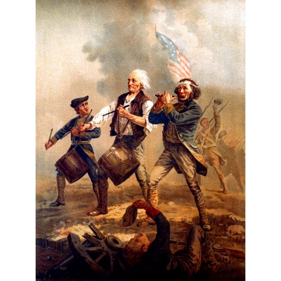 Revolutionary War: Spirit of '76 24x36 inch rolled poster