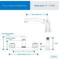 thumbnail image 2 of Gerber Kitchen Faucet With Spray, 2 of 4