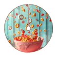 thumbnail image 1 of Fotbe Floating Colorful Cereal Pattern Christmas Tree Skirt, Tree Skirts Plush Christmas Decorations, Christmas Tree Skirts Xmas Decorations Holiday Party Decor-36", 1 of 6