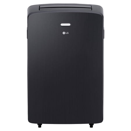LG 115V Portable Air Conditioner with Remote Control in Graphite Gray for Rooms