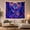 Firebird Halo, variant on Crescent Moon With Butterflies and Galaxy Flowers, Dreamy Fantasy Style for Celestial Art Lovers, Galaxy Wall Art, Housewarming Gift, Tapestry Wall Hanging for Bedroom and Dorm