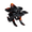 Tortoise Shell, variant on Parcelona French Clove Flower 4 Teeth Tortoise Shell Pony Holder Hair Claw (TortoiseShell)