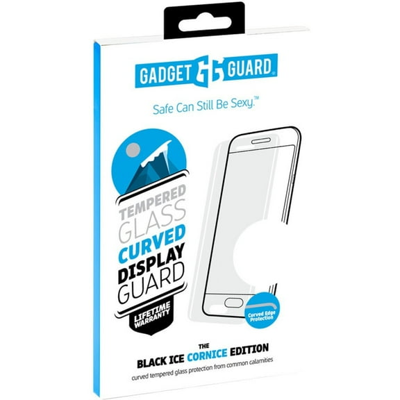 Gadget Guard Black Ice Cornice Tempered Glass Screen Protector for Galaxy S8