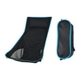 thumbnail image 3 of S SERENABLE Chaise de Camping Pliante Tissu de Remplacement BBQ Randonnée Support de Tête de Porche Bleu Pâle, 3 of 9