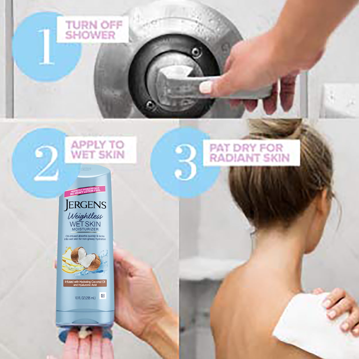 jergens wet skin argan oil