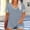 Dark Gray, variant on Casual Trendy Tops for Women Solid V‑Neck Short Sleeve summer shirts for women for Holiday Rhinestone V Neck womens blouses dressy casual