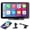 Carplay, variant on 7" Wireless Car Display: Touch Screen, GPS Navigation, Backup Camera, Dashcam, FM/AUX/USB/TF, Mirror Link, Universal Fit, Ideal Gift for Drivers
