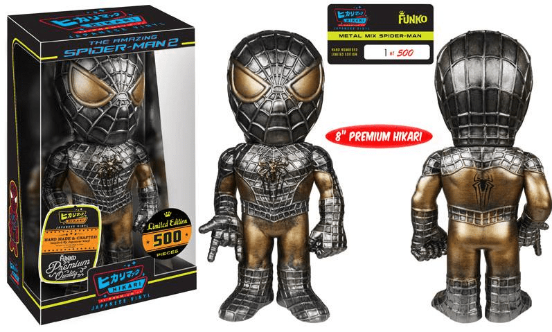spider man metal figure