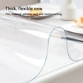 thumbnail image 5 of PVC Transparent Table Protector 1.0mm Thick Waterproof Oil-Proof Cover for Kitchen Desk and Dining Table Ideal for Home & Office, 5 of 6