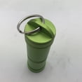 thumbnail image 4 of Pill Case,Outdoor Portable Waterproof Aluminum Pill Box Keychain Pill Box Seamless Integration, 4 of 4
