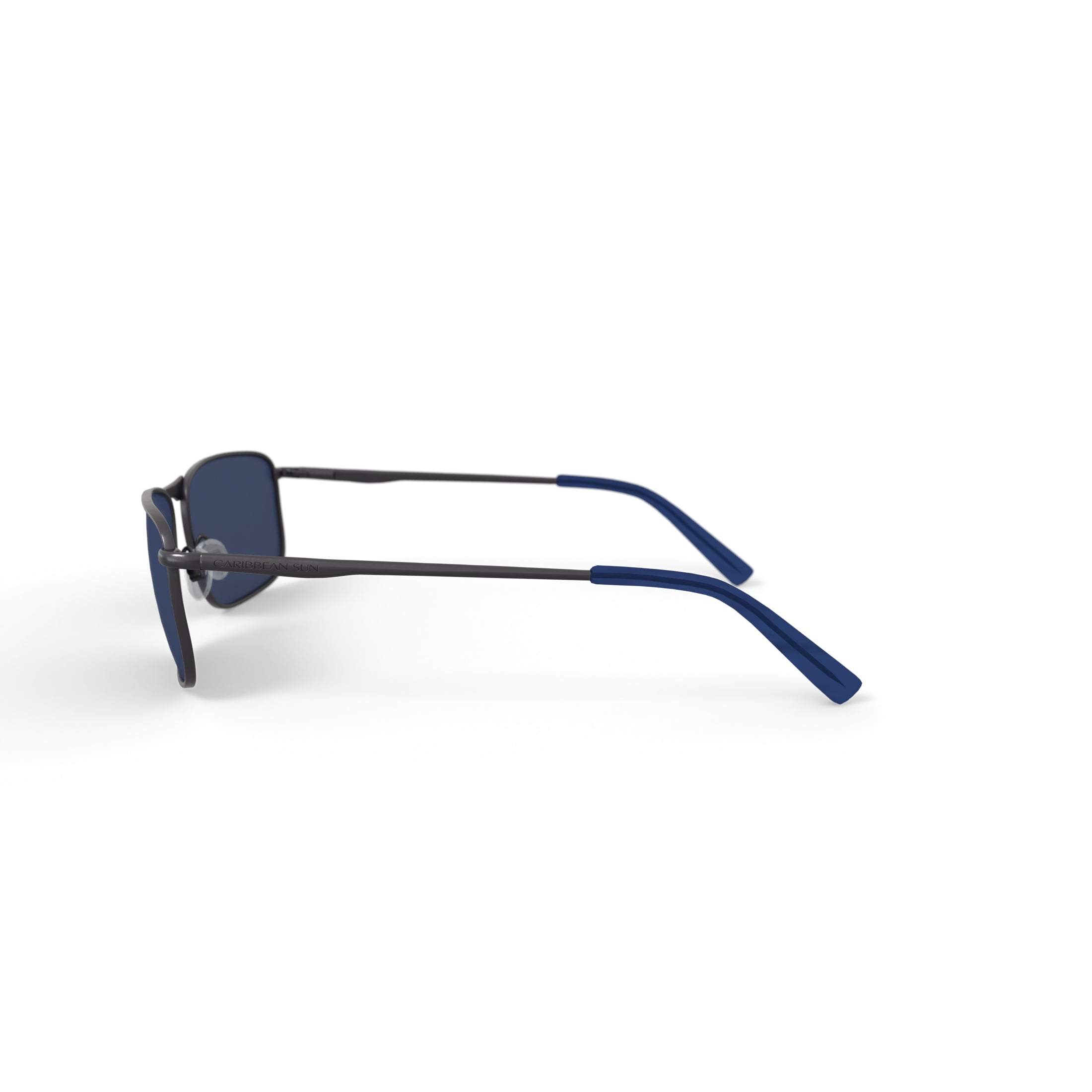 Caribbean Sun Rx'able Unisex Polarized Sport Sunglasses, Bonefish Cay, Matte Gunmetal, 58-16-136