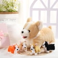 thumbnail image 4 of Perro Skylety de peluche con bebés en su interior para niños Corgi, 4 of 7