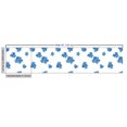 thumbnail image 3 of Ambesonne Floral Fabric by the Yard Upholstery, Bluish Forget Me Not Flowers, 3 Yards, Deep Sky Blue and Mustard, 3 of 5