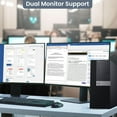 thumbnail image 6 of Dell OptiPlex Desktop Computer Tower Intel Hexa Core i7-8700 Processor, 16GB DDR4 Ram, 1TB SSD, New 24" LED Screen Bto Wi-Fi Windows 11, 6 of 7