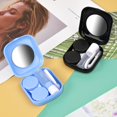 thumbnail image 4 of Estuche para lentes de contacto YONGSHENG de 2 piezas con espejo pinzas y botella adhesiva, 4 of 4