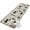 White, variant on Front Door Mat 15.7"x23.6", Cow Pig Chicken Non Slip Backing & Low Profile Doormats, Absorbent Muddy Dirt Trapper Door Mats for Front Back Door All-Weather Country Farm Barn Windmill Star Text
