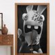 thumbnail image 4 of Cortinas opacas Crazy Rabbit para decoración del hogar, cortinas aislantes para ventanas, cortinas para dormitorios y salas de estar, 4 of 7