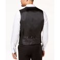 thumbnail image 2 of I.N.C Mens Embellished Five Button Vest, Black, Large, 2 of 3
