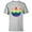 Athletic Heather, variant on Star Wars Rebel Alliance Rainbow - Short Sleeve T-Shirt for Kids - Customized-White