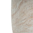 thumbnail image 5 of Christopher Knight Home Elegant 14.25" Outdoor Lightweight Concrete Barrel Side Table, Travertine Finish, 5 of 9