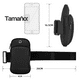 thumbnail image 3 of Bolsa Deportiva De Banda Al Brazo P Celular Gym Correr Bici (Negro), 3 of 8