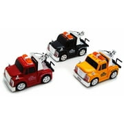 Toy Tow Truck Bundle, Chubby Champs - Set of Three Model Toy Cars
