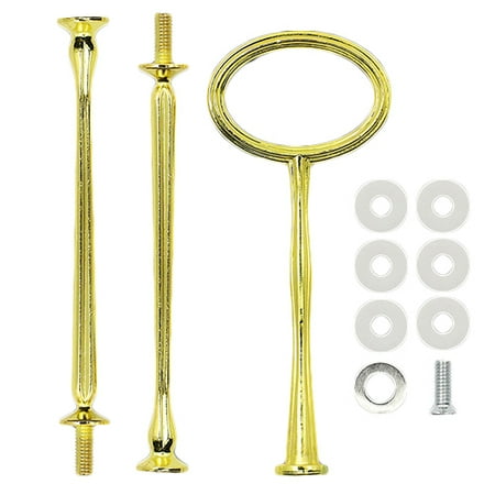 

XM Culture Cake Holder Stick Reusable Not Easy to Break Solid Cake Dessert Hardware Fitting for Bakery