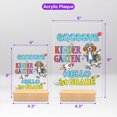 thumbnail image 5 of Back to School Brittany Spaniel Goodbye Kindergarten Hello 1st Grade Acrylic Plaque Sign Ashwood Base Brittany Dog Lover Gifts Idea Home Desk Decor - 02011, 5 of 5