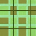 thumbnail image 1 of Ahgly Company Machine Washable Indoor Square Transitional Green Area Rugs, 7' Square, 1 of 7