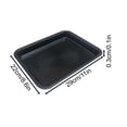 thumbnail image 2 of SIfdSeng Plateau Soucoupe Noir – Plateau Rectangulaire Robuste pour Pots Intérieurs et Extérieurs, Plateau de Récupération d'Eau Étanche aux Planchers et, 2 of 2