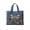 Blue, variant on Clearance Volra Hippie Journey Quilted Blue Tote HandBags, Dragonfly Quilted Print HandBag for Camping Trailer Travel Tote Women Overnight Weekender Vintage HandBag