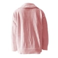 thumbnail image 5 of Trendfront Womens Solid Color Cardigan Shawl Collar Long Sleeve Button Front Ribbed Knit Casual Sweater Jacket With Pockets, 5 of 5