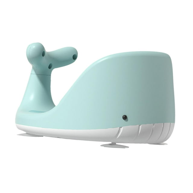 Asiento de baño con ventosa para bebé antideslizante Asiento de de baño , VERDE