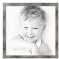 thumbnail image 2 of ArtToFrames 26" x 26" Winter White Barnwood 1.5 Inch Picture Frame, 26x26 inch Brown MDF Poster Frame (WOM-4661), 4 Pack, 2 of 7