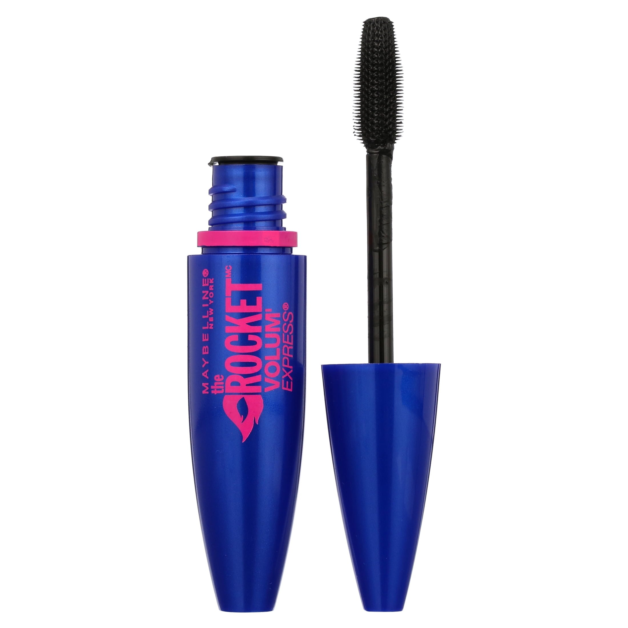 Maybelline Volum Express The Mega Plush Washable Mascara, Blackest