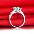 thumbnail image 3 of Real 10k Gold 2.5. Carat Moissanite Diamond Stylish Brilliant Ring for Women & Engagement Ring 10k Stamp Size- (5 - 13) Available, 3 of 5