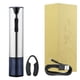thumbnail image 1 of Juego de abridor de botellas de vino eléctrico recargable por USB, cortador de papel de sacacorchos totalmente automático de acero inoxidable tholdsy LF000068-00B, 1 of 7