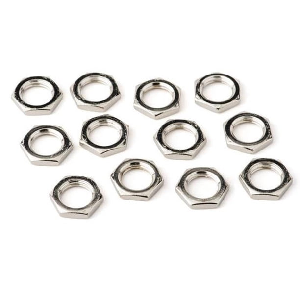 Jack Nuts para hardware de guitarra eléctrica con amplificador Fender